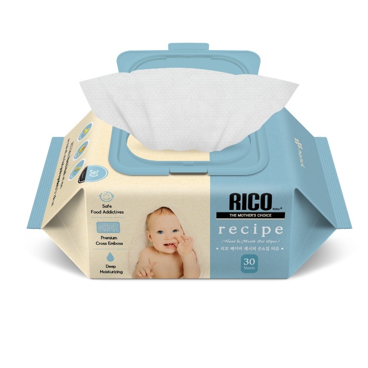 Rico-Baby recipe wipes (for mouth&Hands) 30s