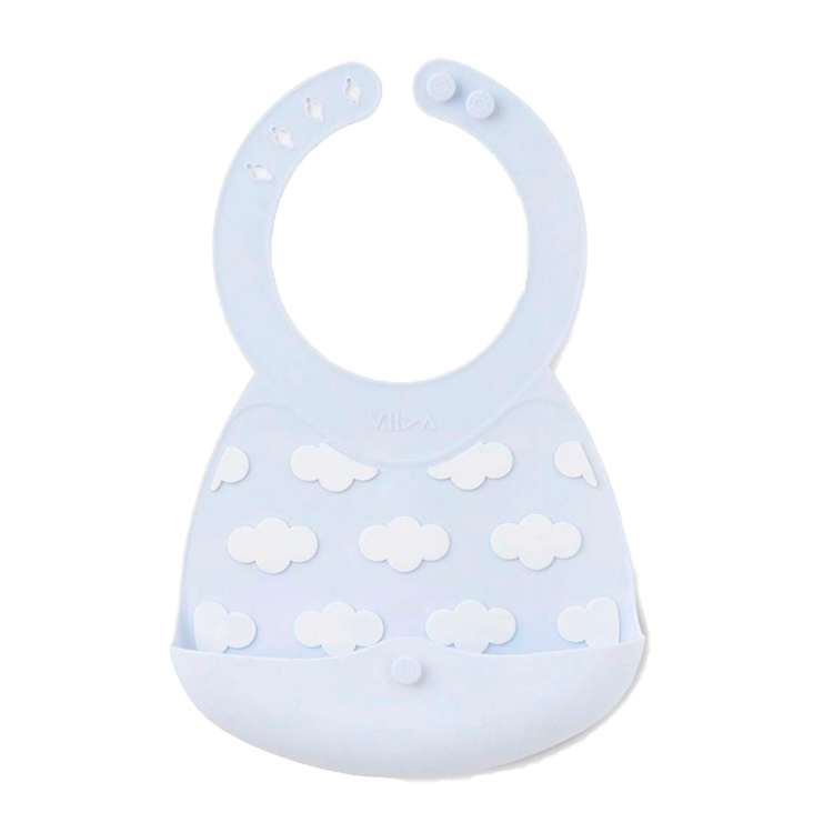 VIIDA-The Dreamy Series Baby Bib (Cloudy Blue)