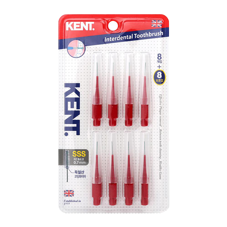 Kent 護齒牙縫刷 SSS (0.7mm) 8入