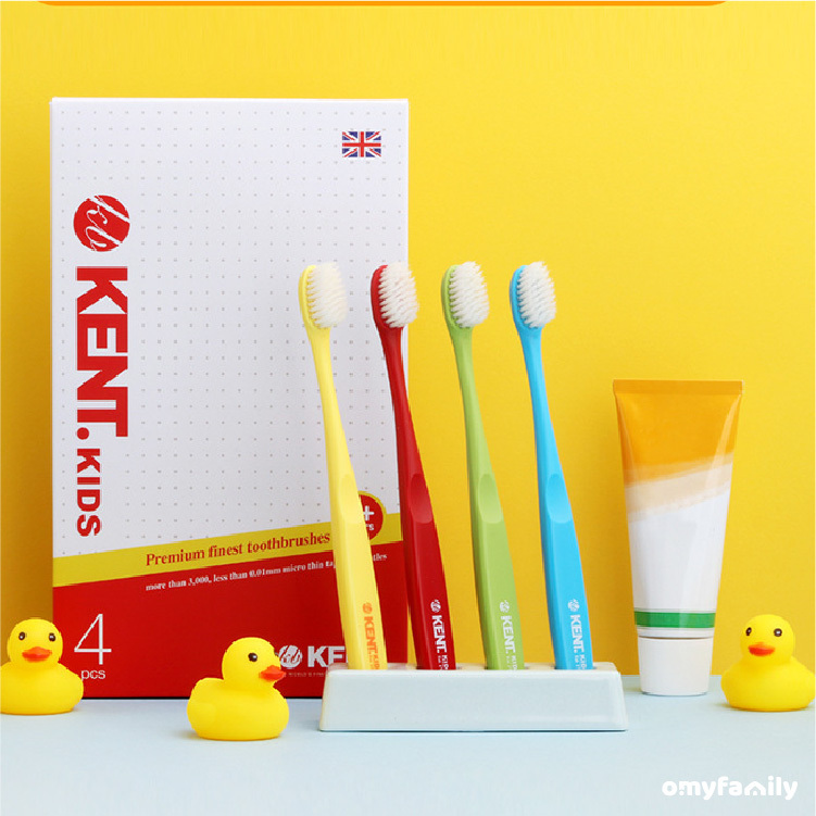 KENT 優質兒童牙刷 (4支裝) 7yrs+