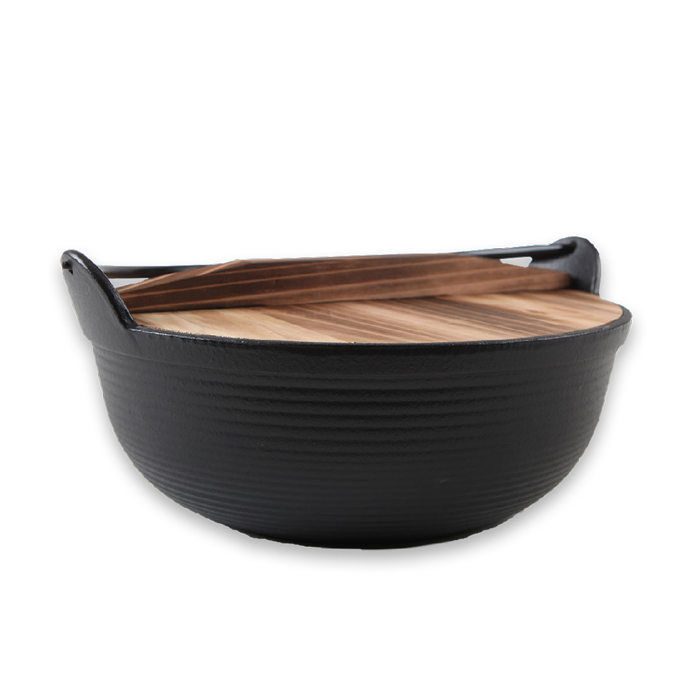 800℃ 日式鑄鐵湯鍋 25cm (電磁爐適用)