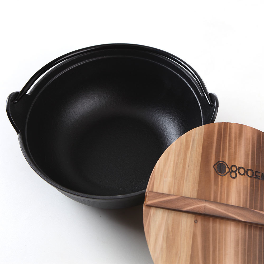 800℃ 日式鑄鐵湯鍋 25cm (電磁爐適用)