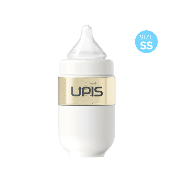 🍼Upis 高級 PPSU 奶樽  ( SS白色 ) 可自由配搭 Upis 同系列附件 0M+