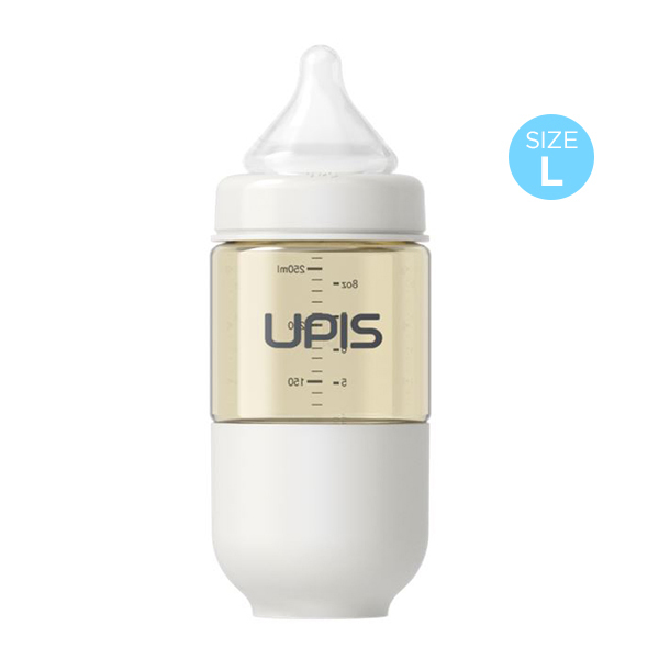 🍼Upis 高級 PPSU 奶樽  ( L白色 ) 可自由配搭 Upis 同系列附件 6M+