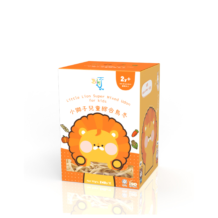 Baby J 小獅子兒童綜合烏冬 240g *2yr+