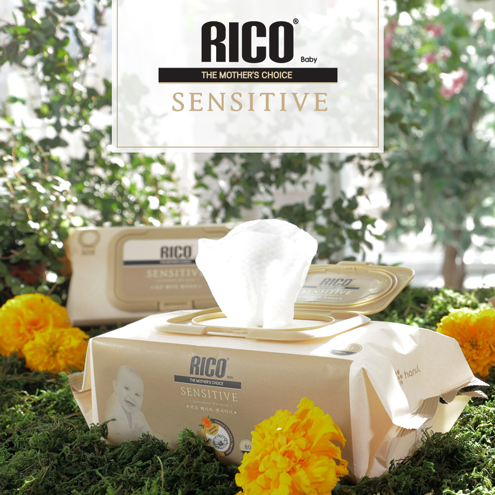 Rico-Baby Sensitive Wet Wipes 80's