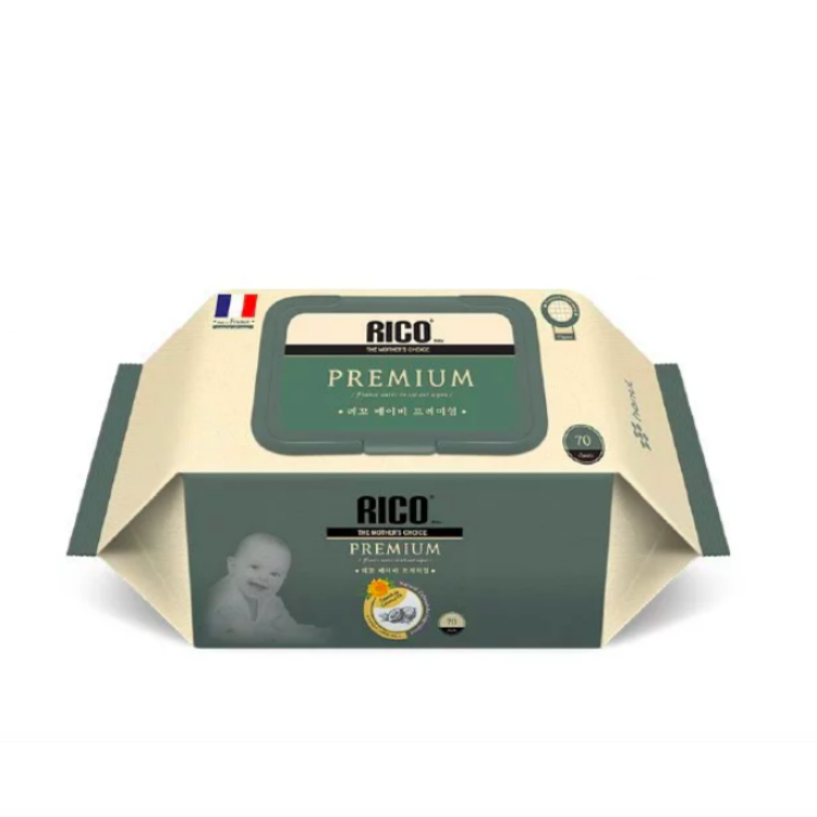 Rico-Baby Premium Wet Wipes (Premium) 70's