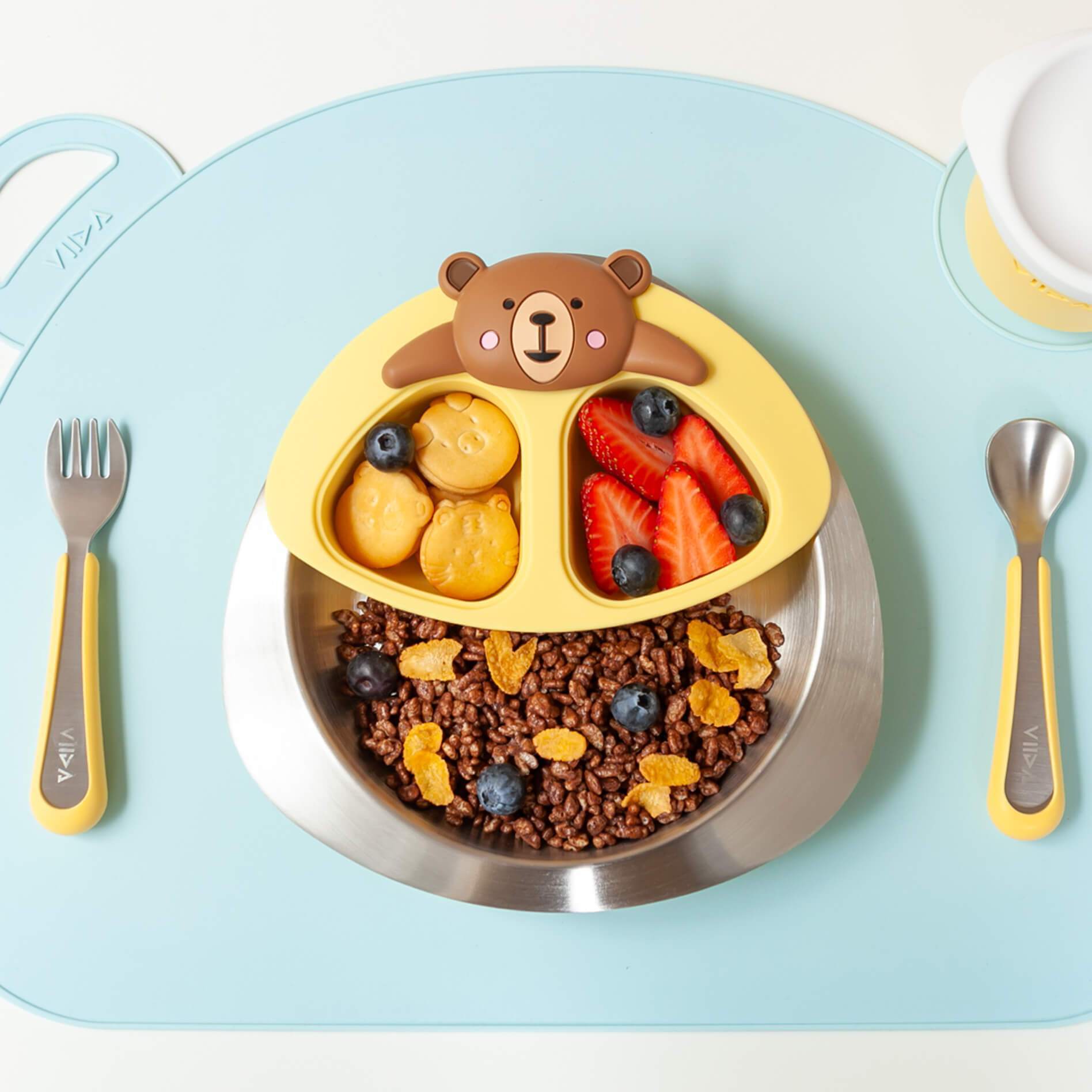 VIIDA Joy 多功能分隔餐盤 (小熊)