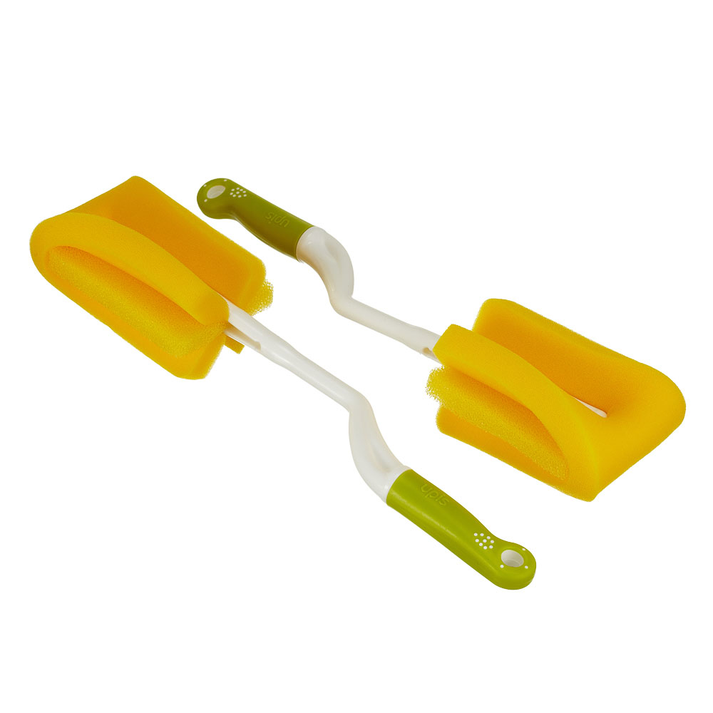 Upis 360°旋轉海綿奶瓶刷