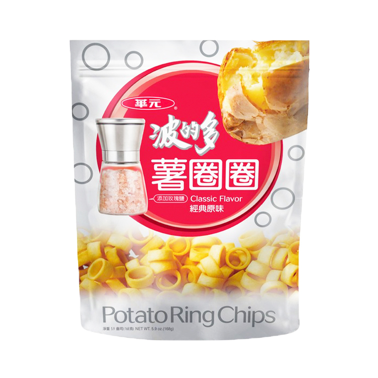 波的多 薯圈圈 (經典原味) 168g