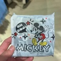 [S] PRIMARK MICKEY MOUSE RECYCLE BAG, WHITE, 991054734 (SZZ145)
