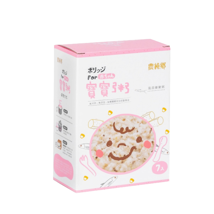 Nong Chun Xiang Baby Congee (Milk Fish)  150g x 7入  6M+限時優惠🔥唔搶就冇啦！⏰