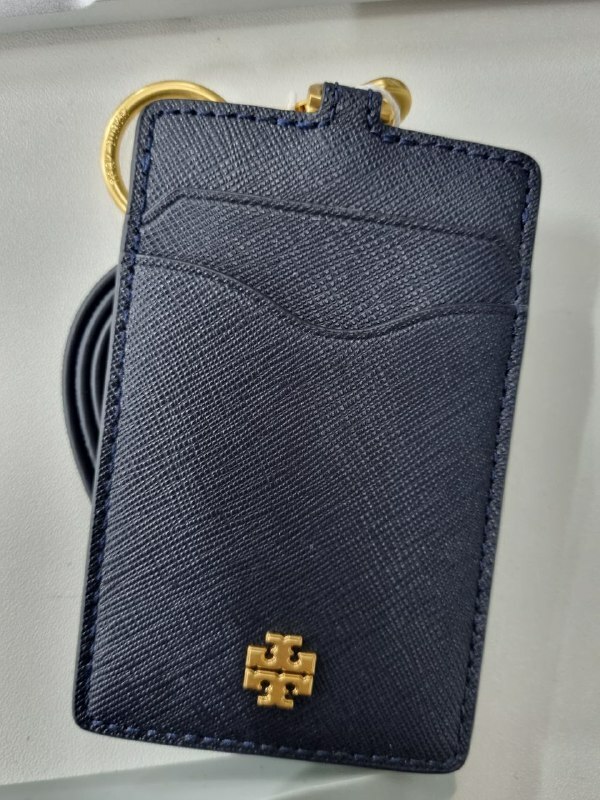[S] TORY BURCH EMERSON LANYARD,TORY NAVY, 136584-405 (STB287)