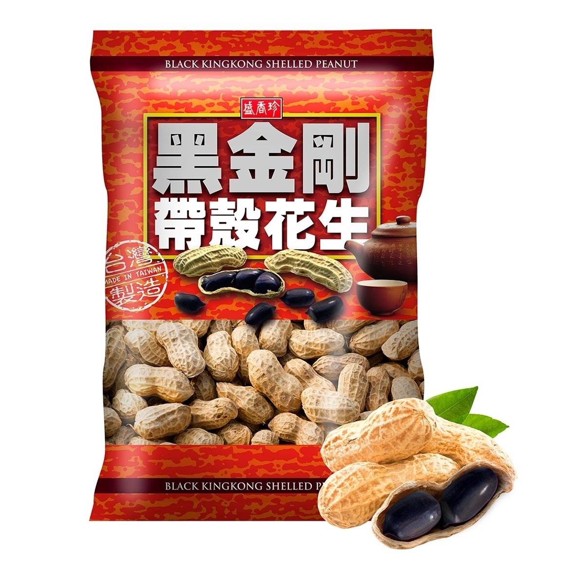 盛香珍 黑金剛花生 160g