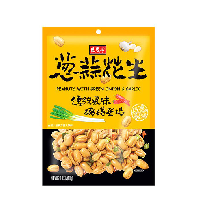 盛香珍 蔥蒜花生 100g