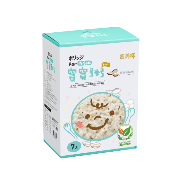 Nong Chun Xiang Baby Congee (Clam&chicken) 150g x 7's 6M+