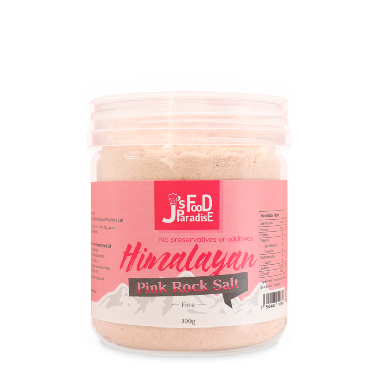 J's Food 喜馬拉雅山粉紅岩鹽 300g-