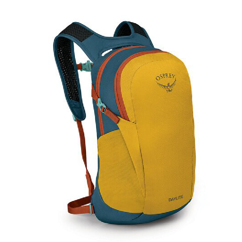Osprey 美國 Daylite® Plus 13L 登山背包 多袋/後背/登山 耀眼黃/藍 71OS005128