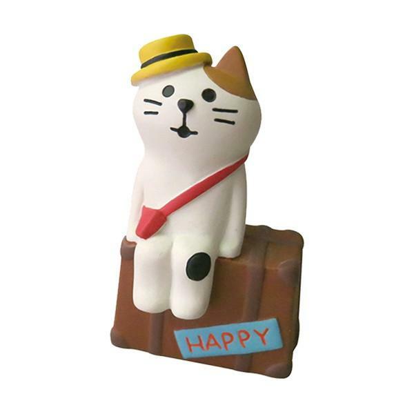 日本Decole Concombre系列 Happy旅行貓