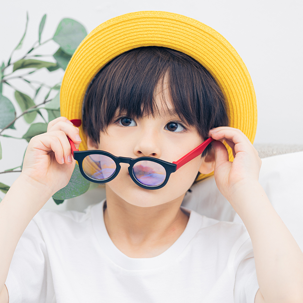 AENI iLO兒童濾藍光眼鏡4-7y 宇宙超人