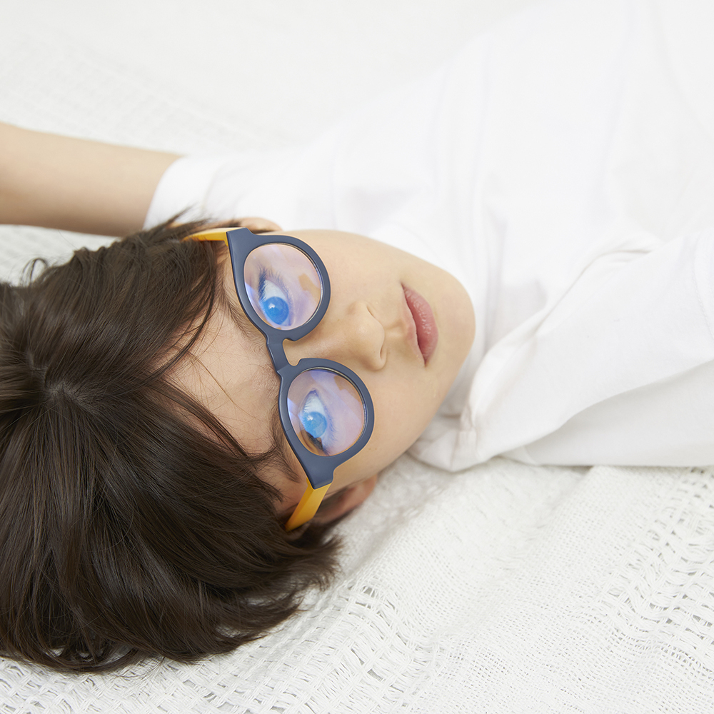 AENI iLO兒童濾藍光眼鏡4-7y 皇家學院