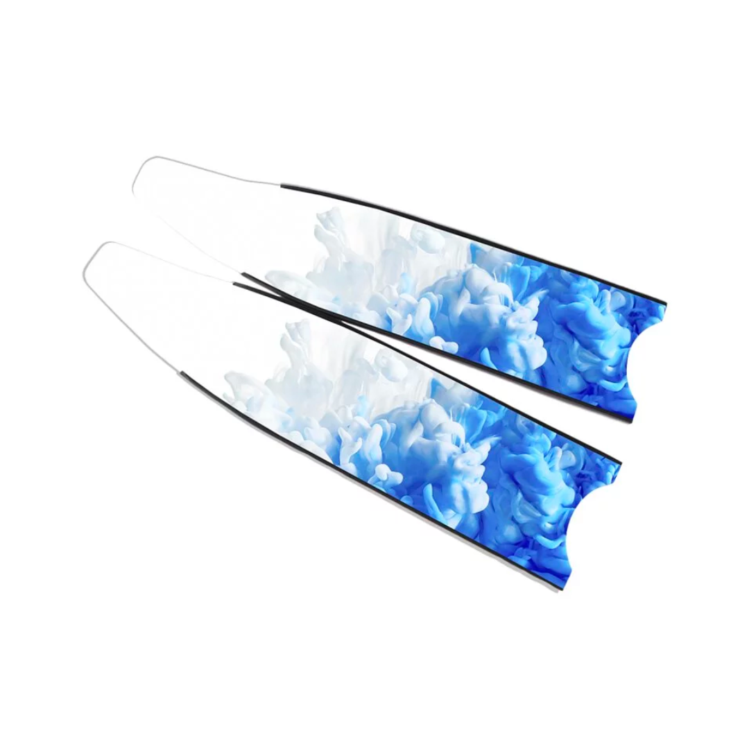 ▲Leaderfins 玻纖長蛙板-藍彩墨寶 限量版