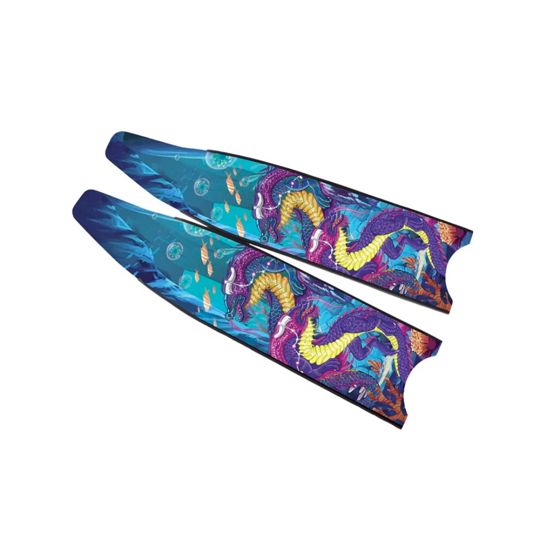 ▲Leaderfins 玻纖長蛙板-神行海龍 限量版