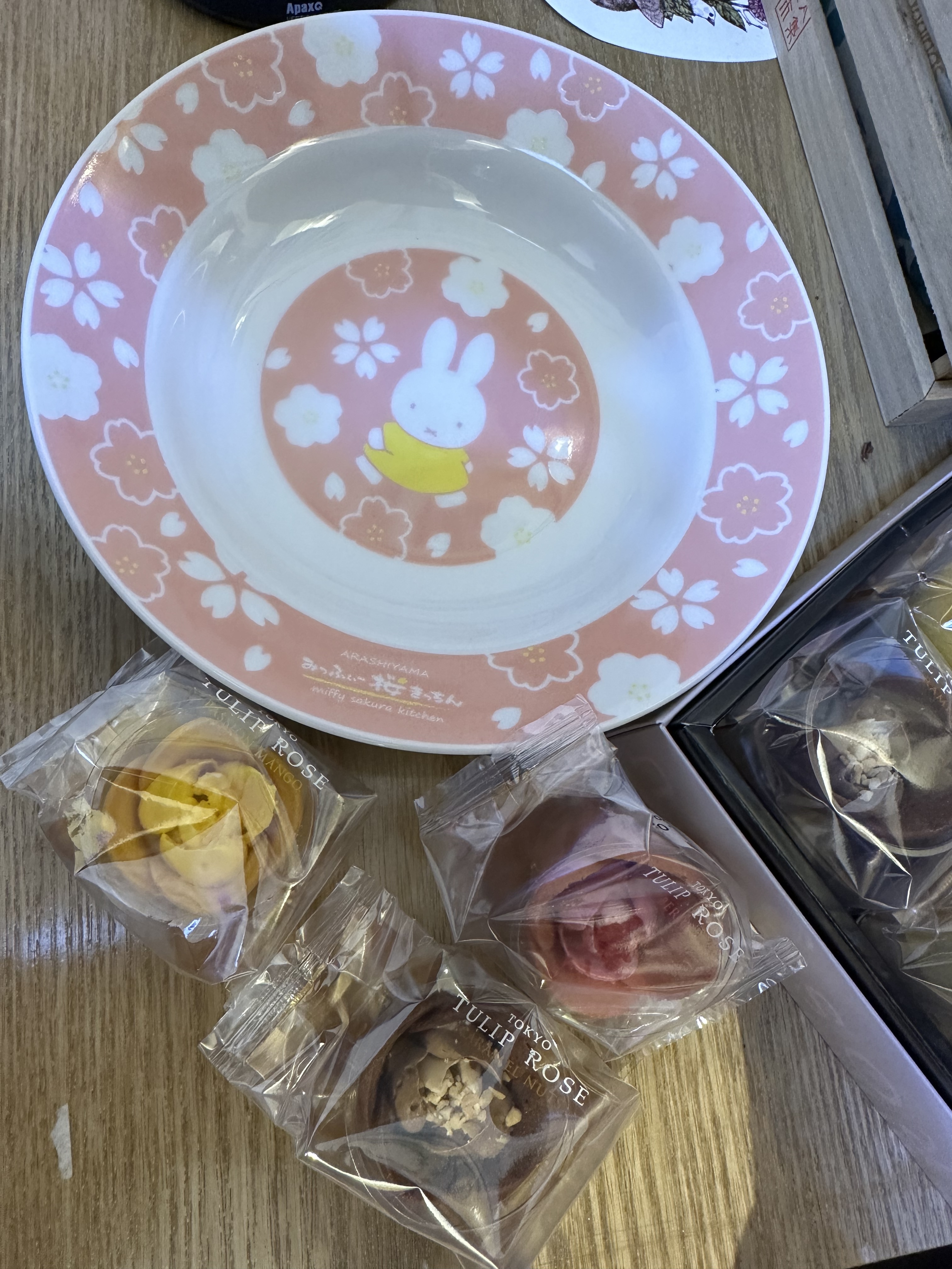 京都限定Miffy櫻花碟