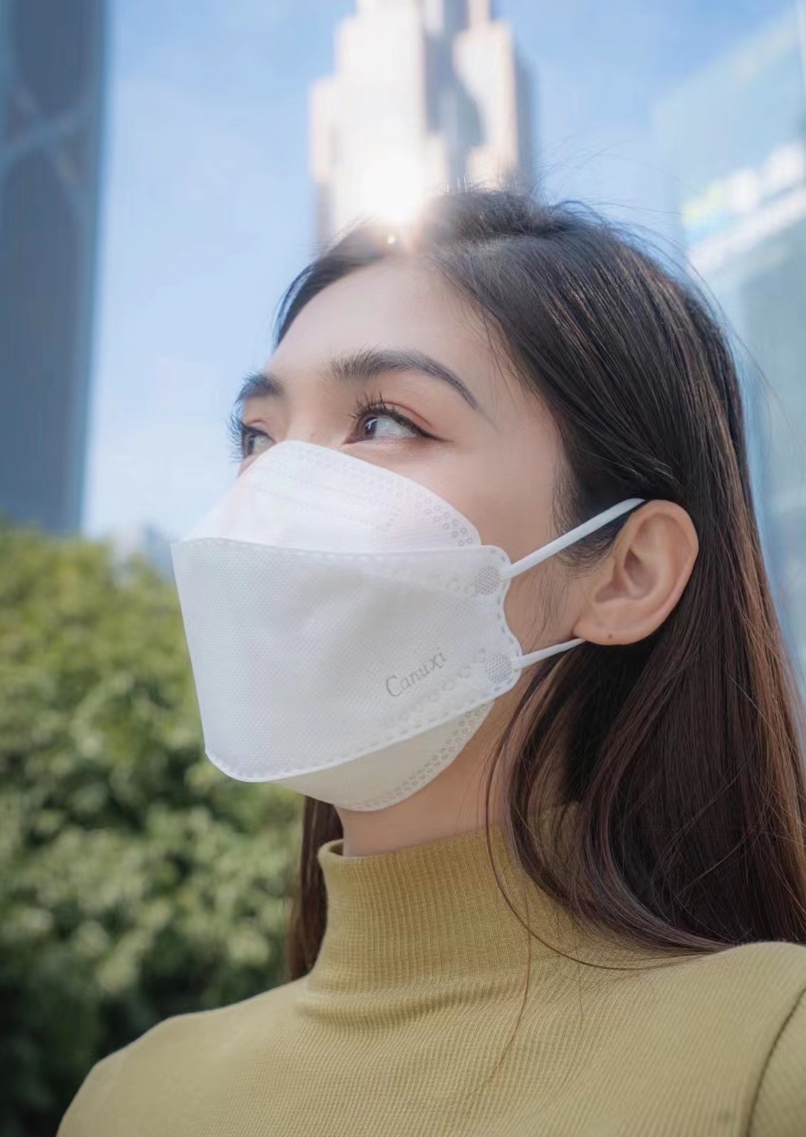 【新春套裝】5盒 X 成人KN95 高透氣魚嘴型立體防護口罩 (20片獨立包裝)