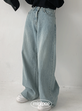 MINIPOE - 復古系 牛仔褲