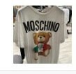 [S] MOSCHINO ITALIAN TEDDY T-SHIRT,WHITE, EV0708-9540-1001 (SM427)