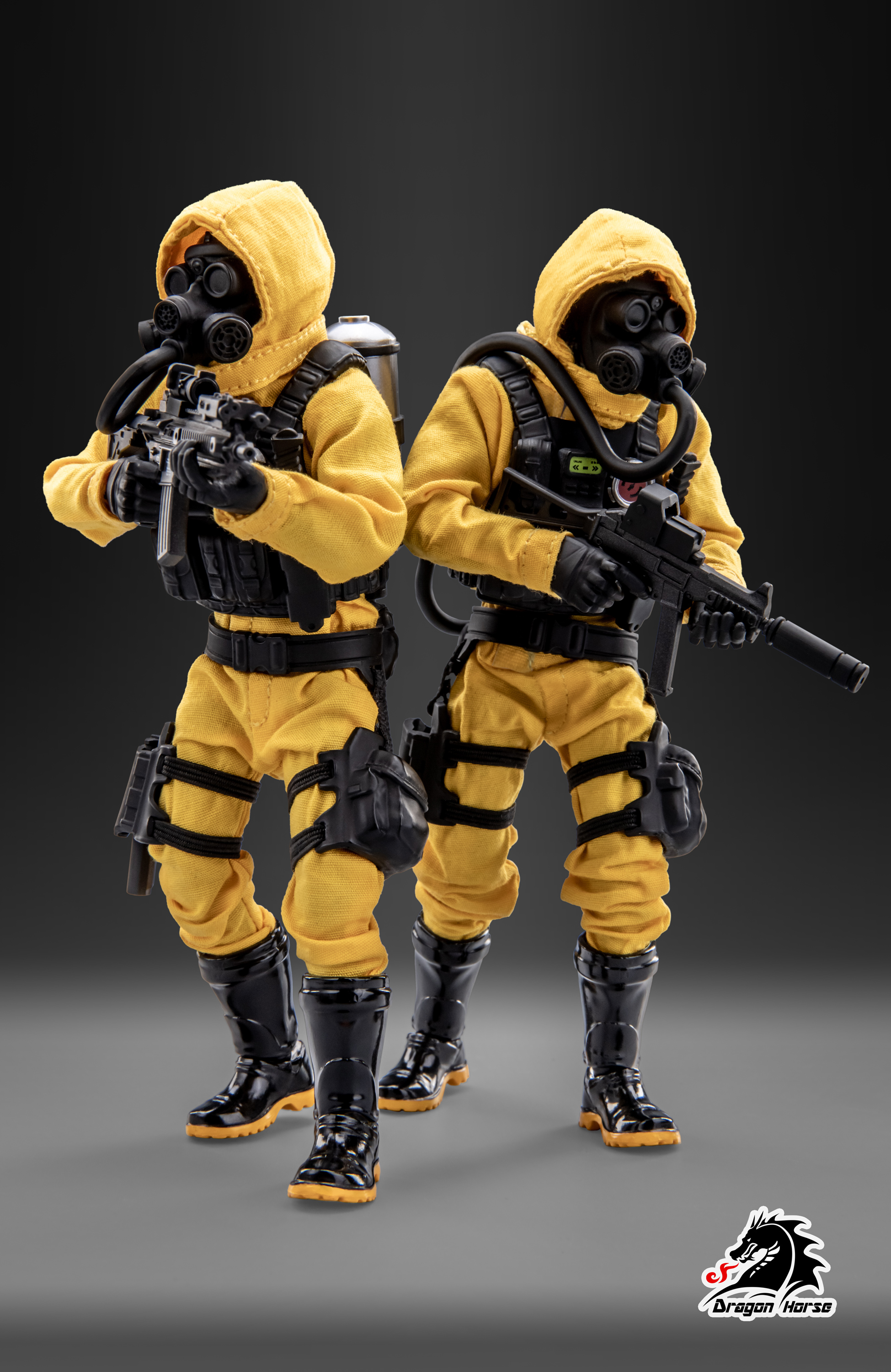 Dragon Horse : 1/12 SCP基金會系列 機動特遣隊 Zeta-9 "鼴鼠" DH-S002