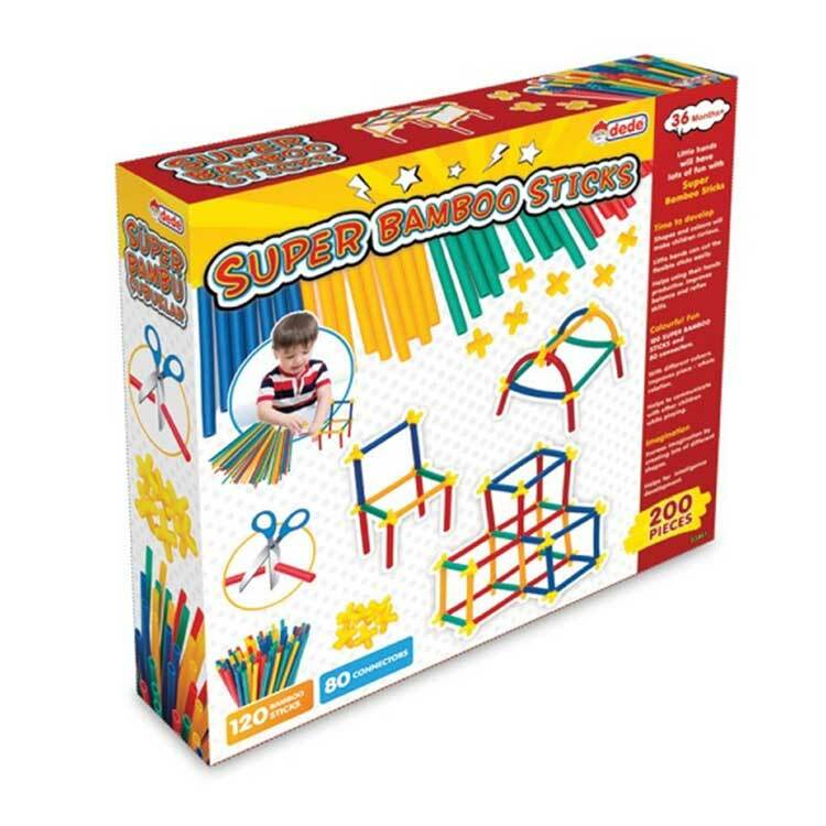 Dede Kinetic Sand - SUPER BAMBOO STICKS 200 PCS