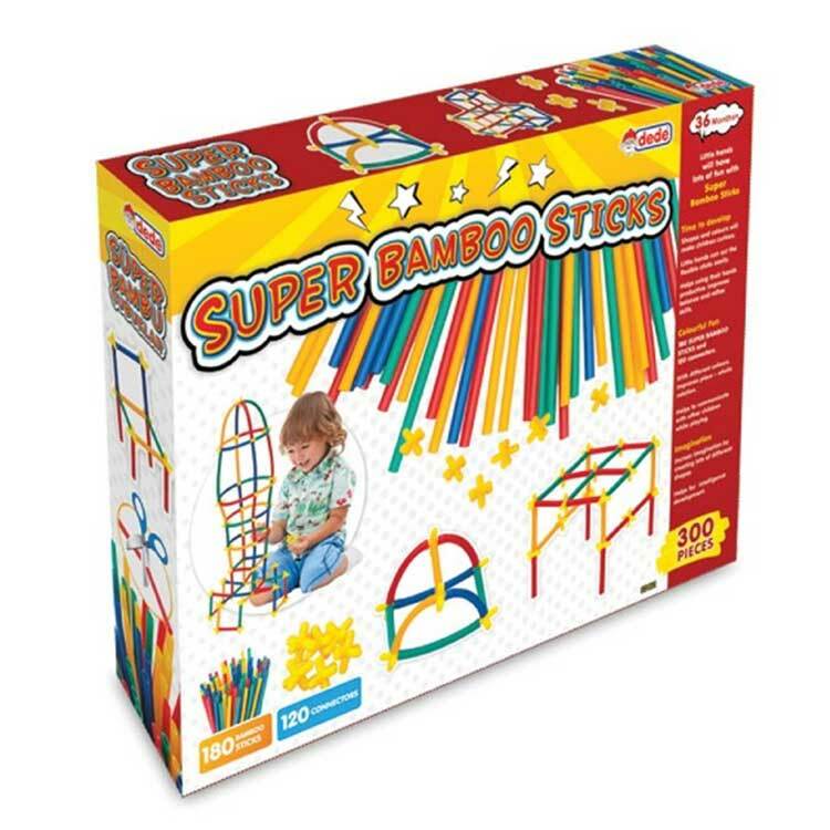 Dede Kinetic Sand - SUPER BAMBOO STICKS 300 PCS