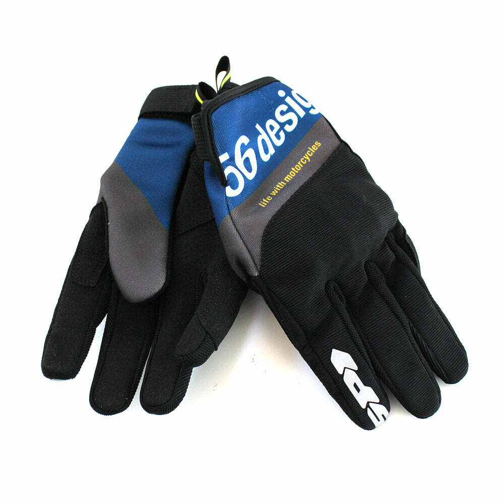 56DESIGN x SPIDI 聯名款騎士手套，LIFE WITH MOTORCYCLE標語與高彈性布料