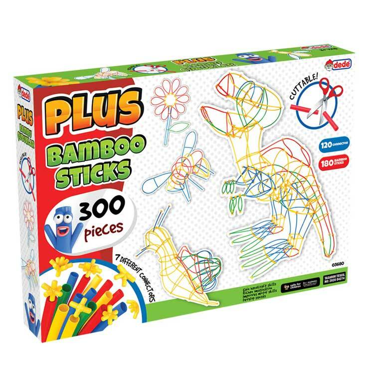 Dede Kinetic Sand - PLUS BAMBOO STICKS 300 PCS