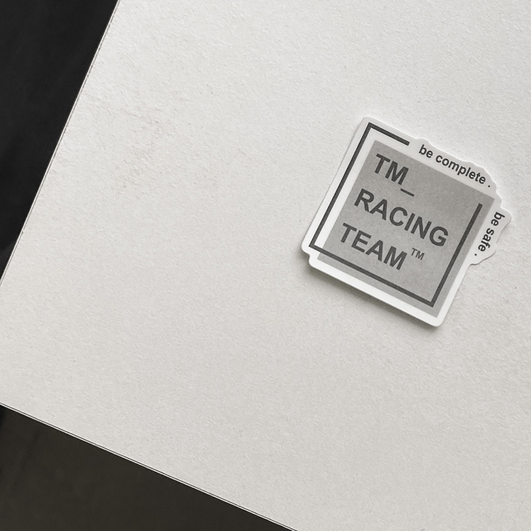 ｜TM_RacingTeam™ 核心理念貼紙｜-已絕版