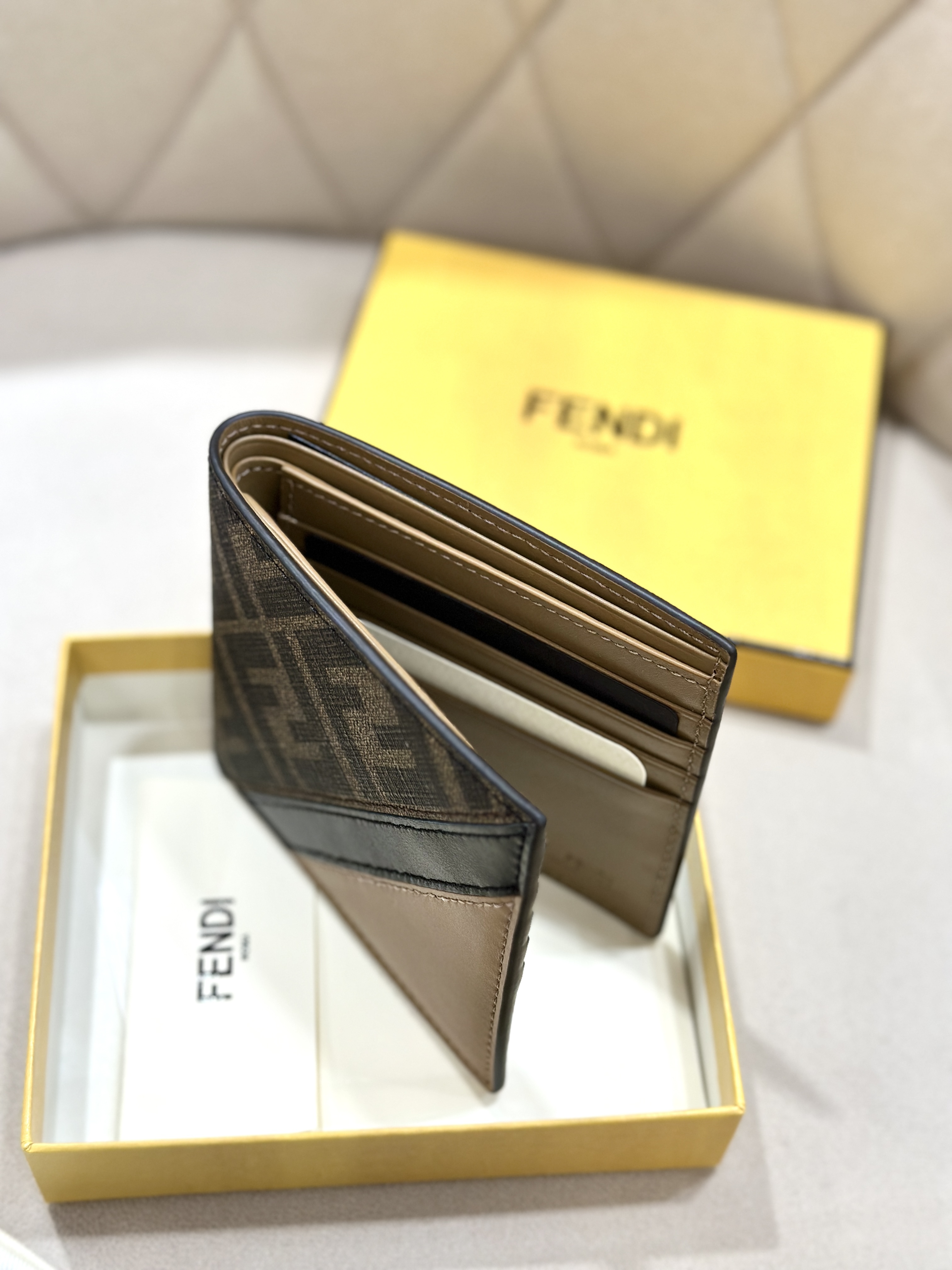 FENDI Diagonal Wallet