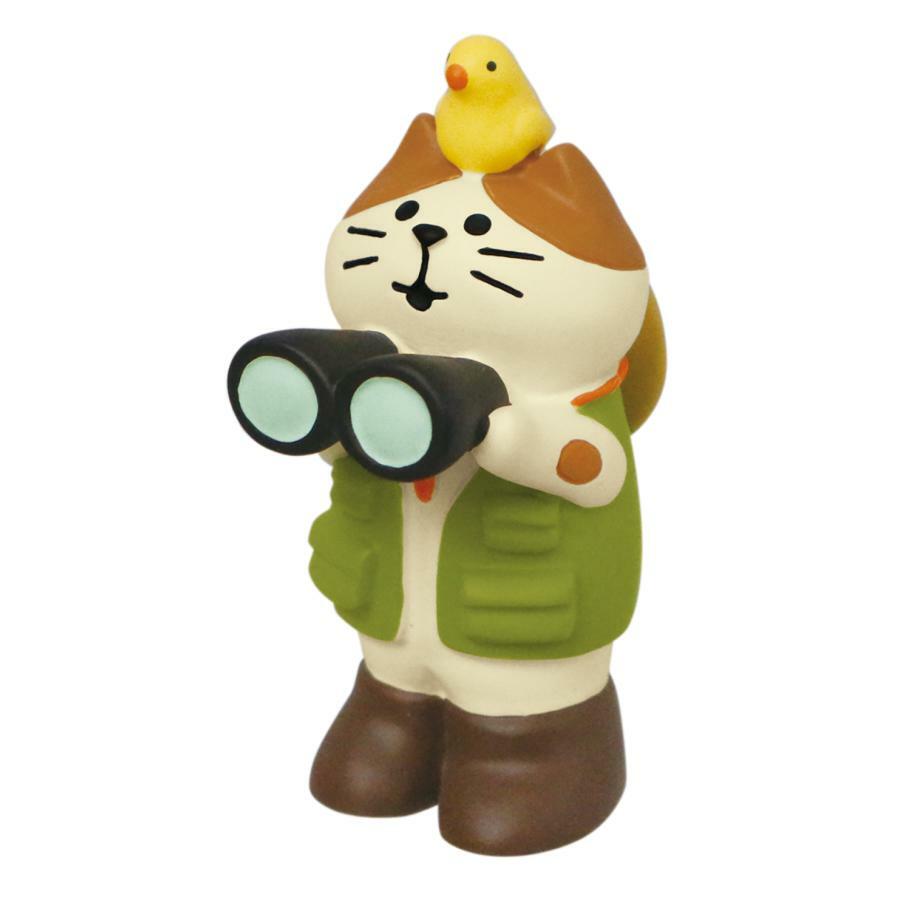 日本Decole Concombre系列 觀鳥貓