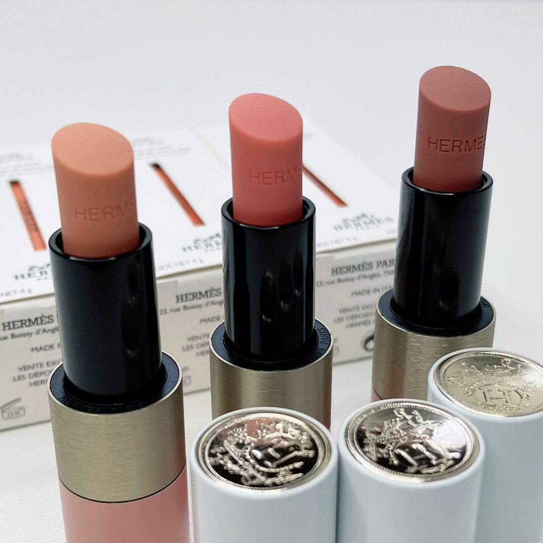 💫Hermes愛馬仕粉紅瑰麗系列口紅💄💫
