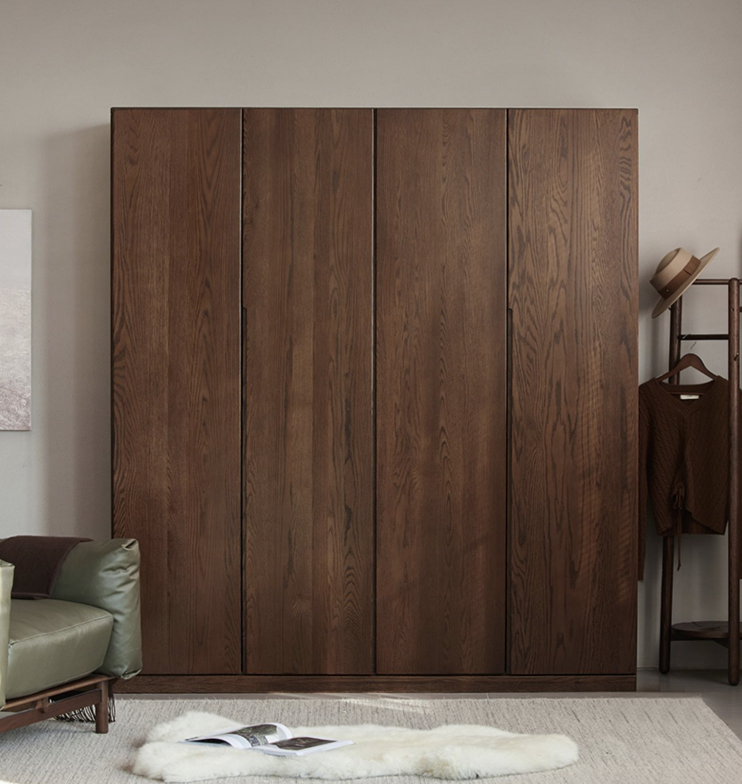 貝里胡桃衣櫃 BL-F8042