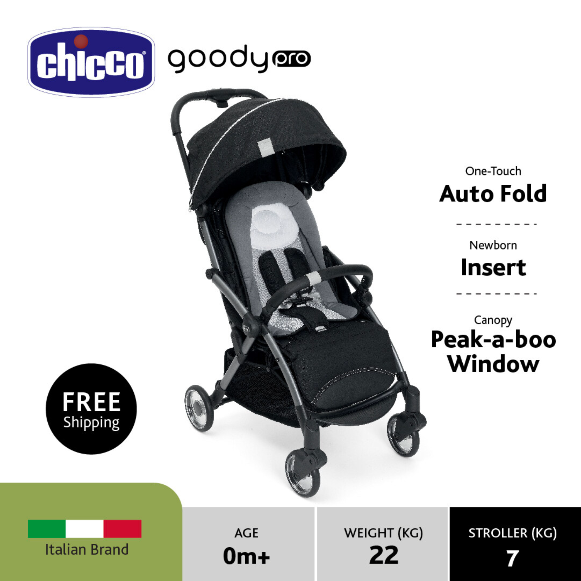 Chicco stroller clearance insert