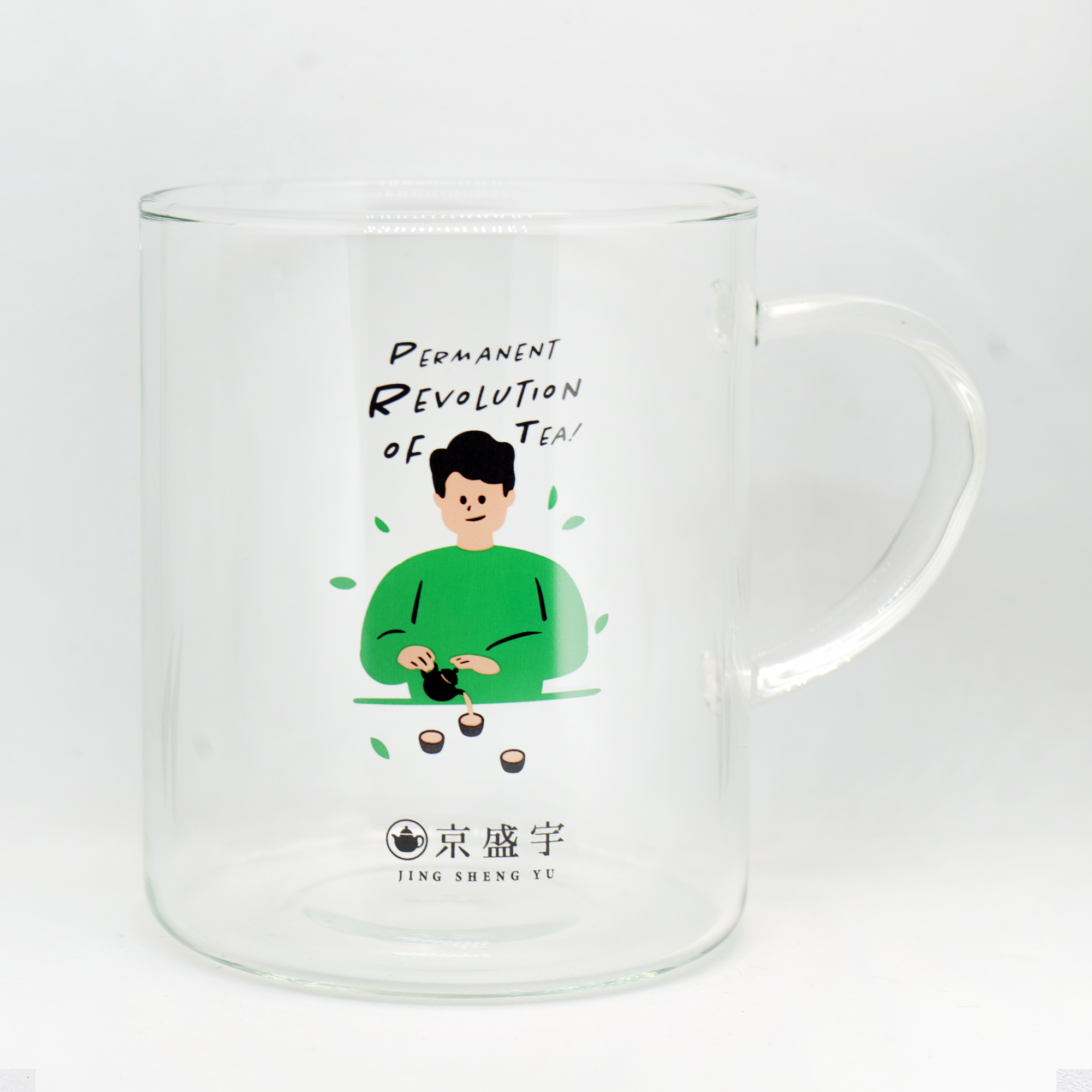 【跟著「小林同學」一起喝茶】玻璃馬克杯