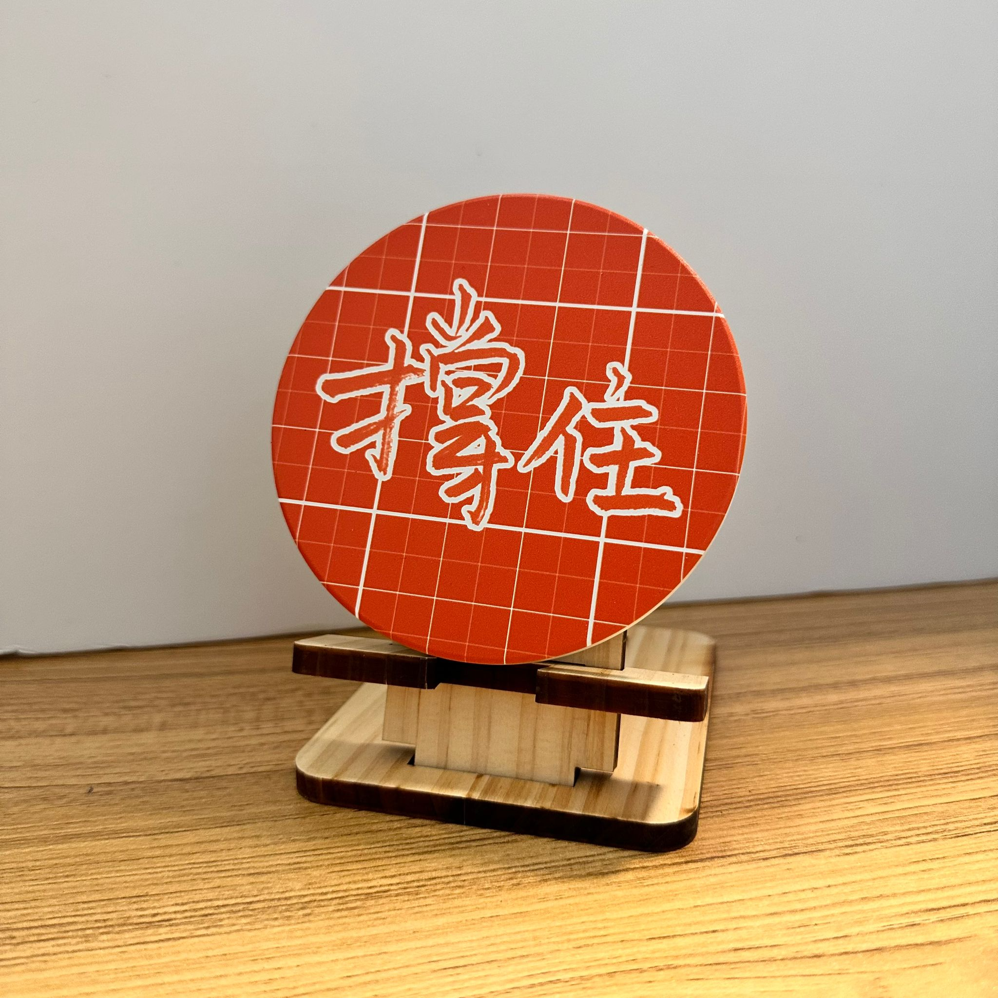 OutflowWriting 香港人系列 撐住杯墊| 香港文創本土品牌| 手寫文字| 送禮自用