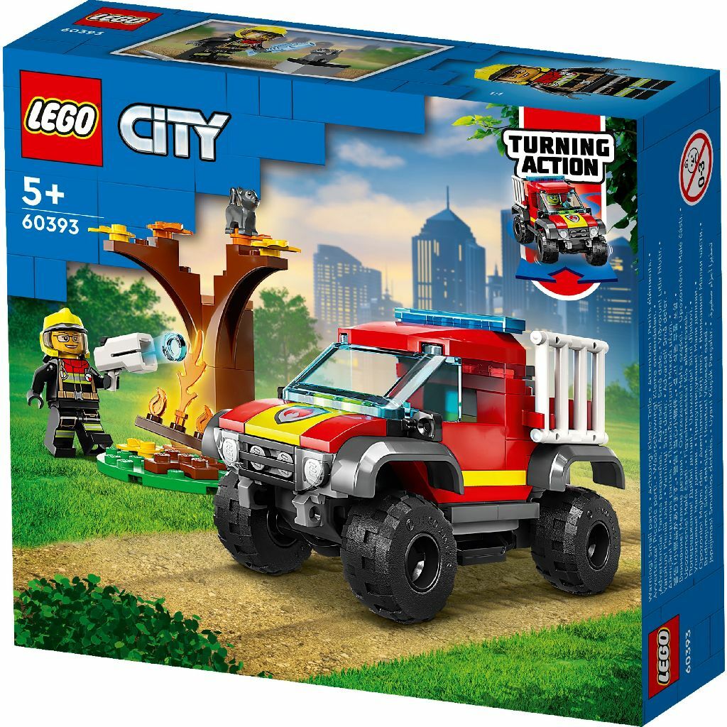 LEGO 60393 4x4 Fire Truck Rescue - 4x4 消防車救援(City)