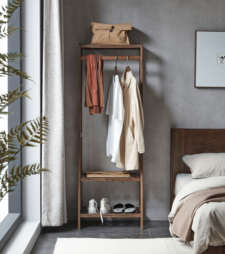 挪威胡桃掛衣架A款 NW-A4047