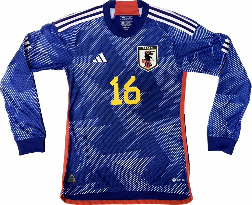 2022 日本代表 主場長袖球員版 #16 富安 健洋