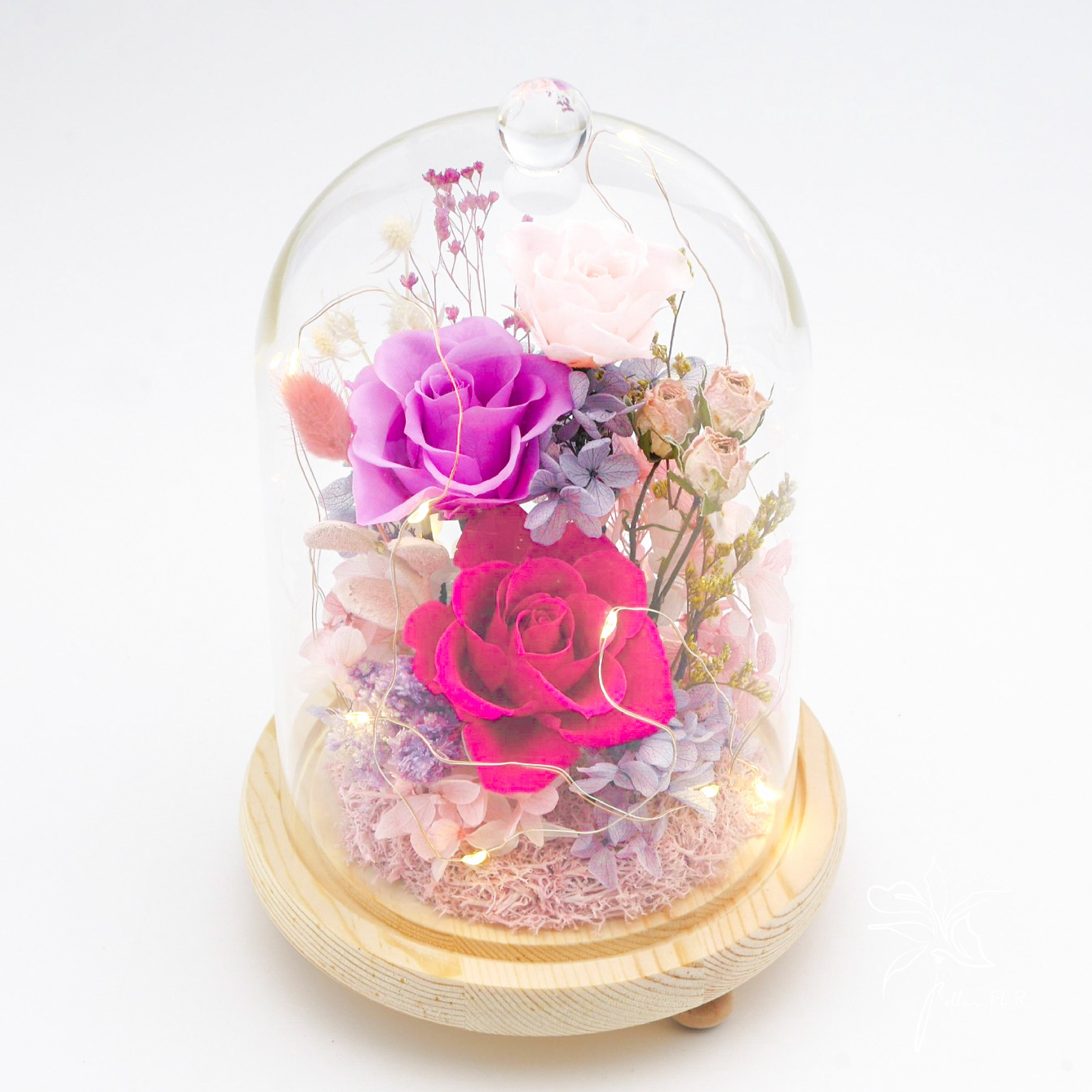 【熱戀氣息】長型玻璃花盅-大