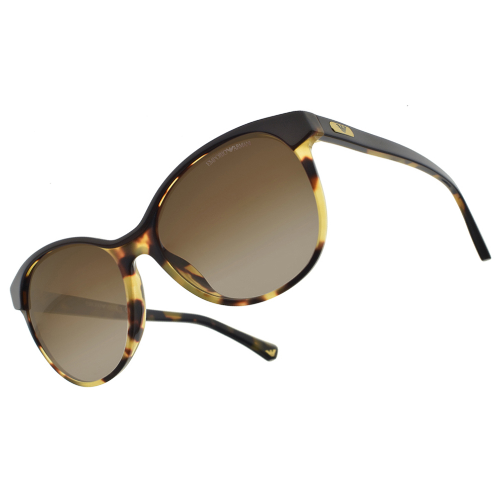 【EMPORIO ARMANI】 EA4016F 510713 時尚貓眼框太陽眼鏡