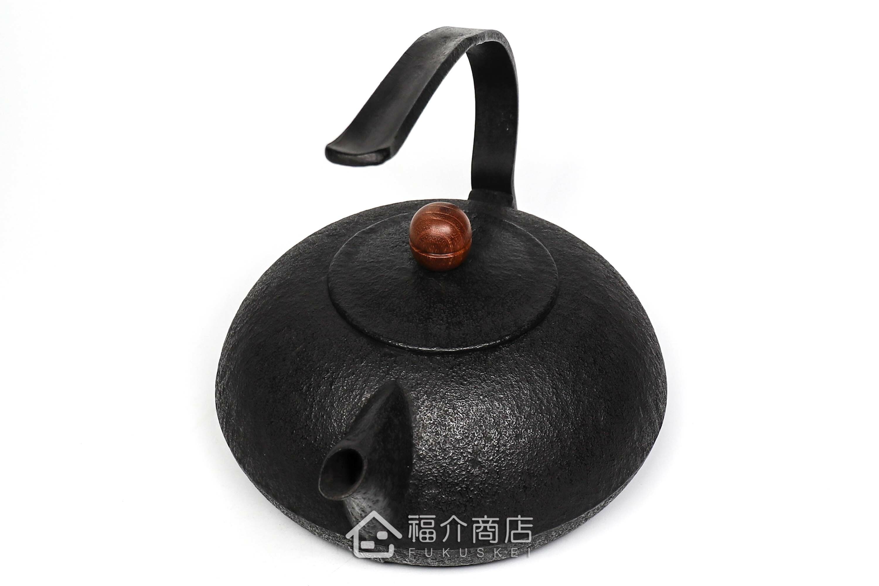 煮水泡茶用的鑄鐵茶壺